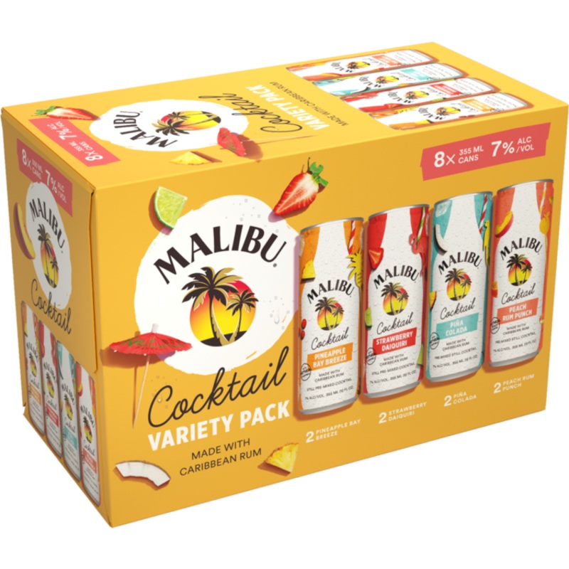 MALIBU ASST(PC/SQ/PBB/PRP)CAN8P