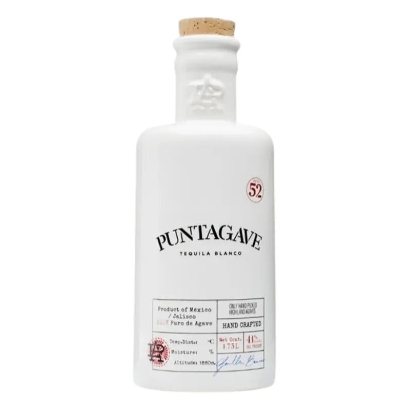 Puntagave Tequila Blanco Ceramic 750mL