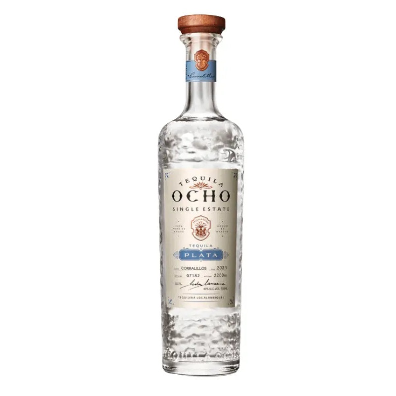 Tequila Ocho Plata Tequila 750mL