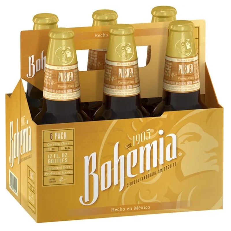 Bohemia Mexican Lager Beer - 6pk/12 Fl Oz Bottles