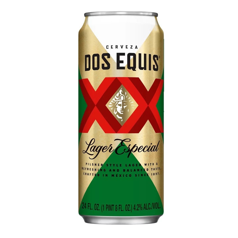 Dos Equis Mexican Lager Beer Single - 24 fl oz Can