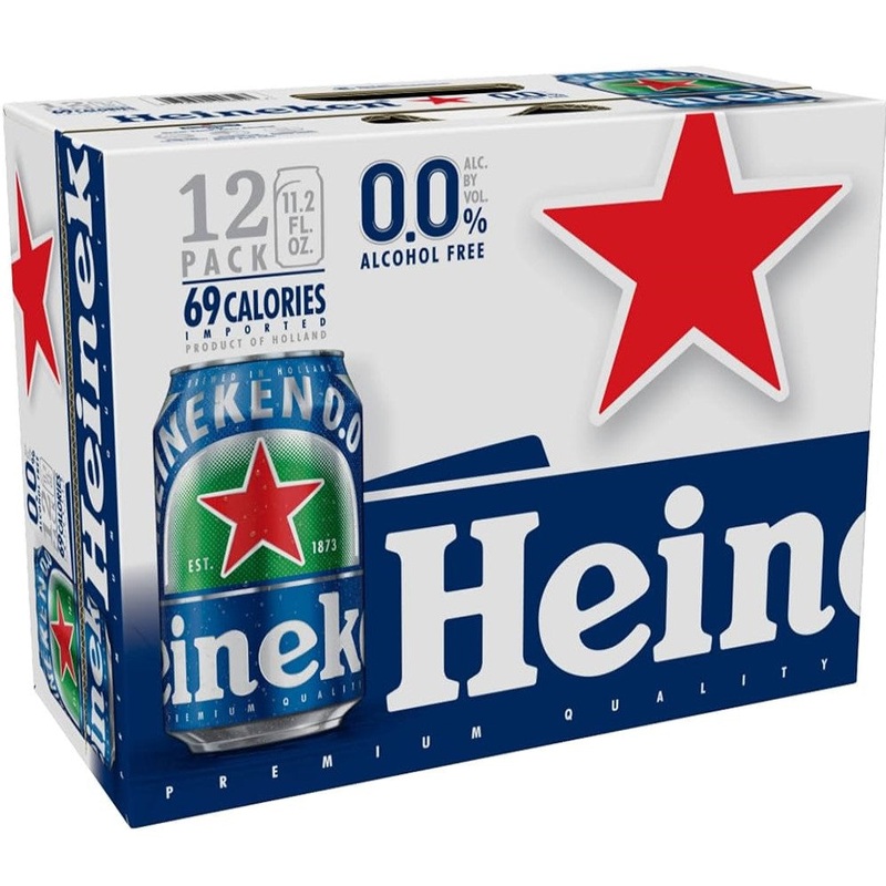 Heineken 0.0 Alcohol Free 12pk 12oz Cans