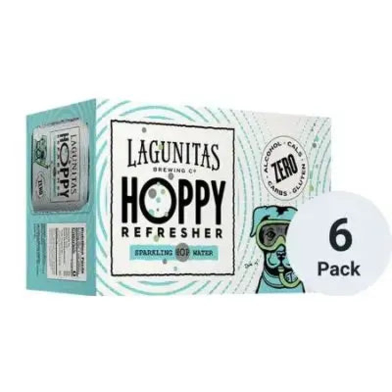 Lagunitas 'Hoppy Refresher' Zero Alcohol Beverage 12oz cans x 6pk
