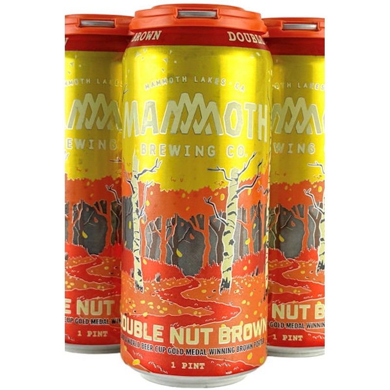 Mammoth Double Nut Brown Cans