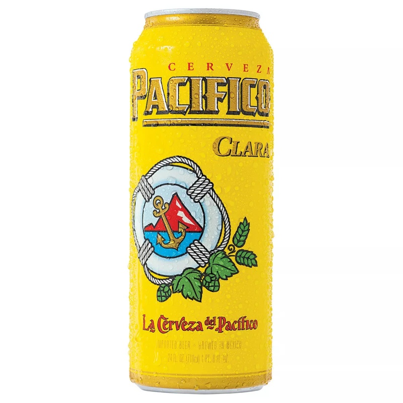 Pacifico Clara Mexican Lager Beer - 24 fl oz Can