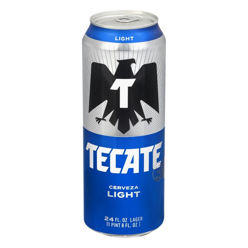 Tecate Light 24oz can