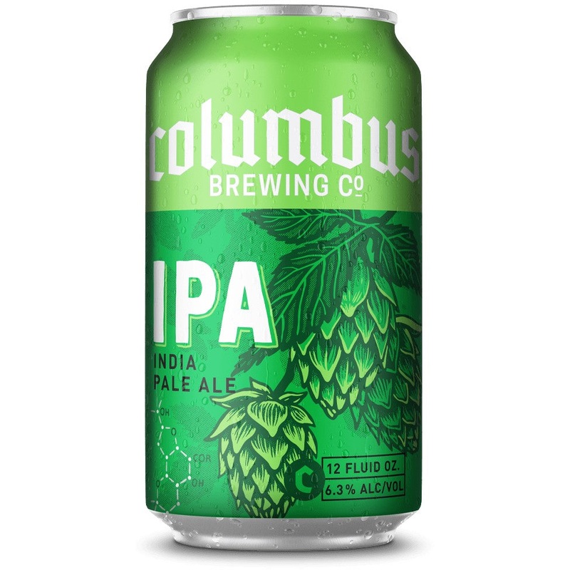 Columbus Brewing Co Beer, India Pale Ale, IPA 12oz