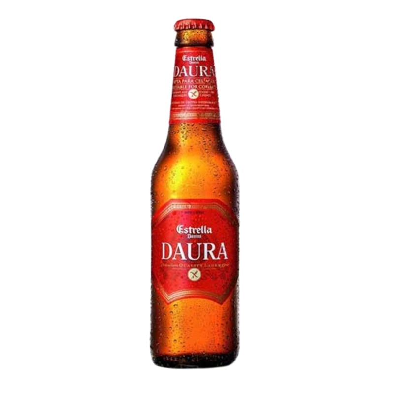 Estrella Daura Lager Bottle 33CL