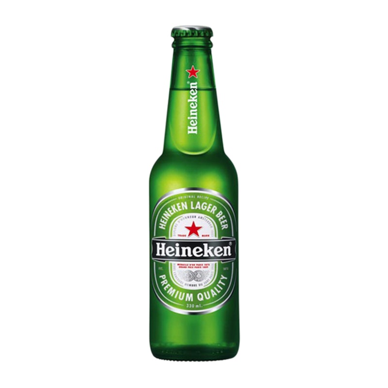 HEINEKEN beer bottles 33 CL