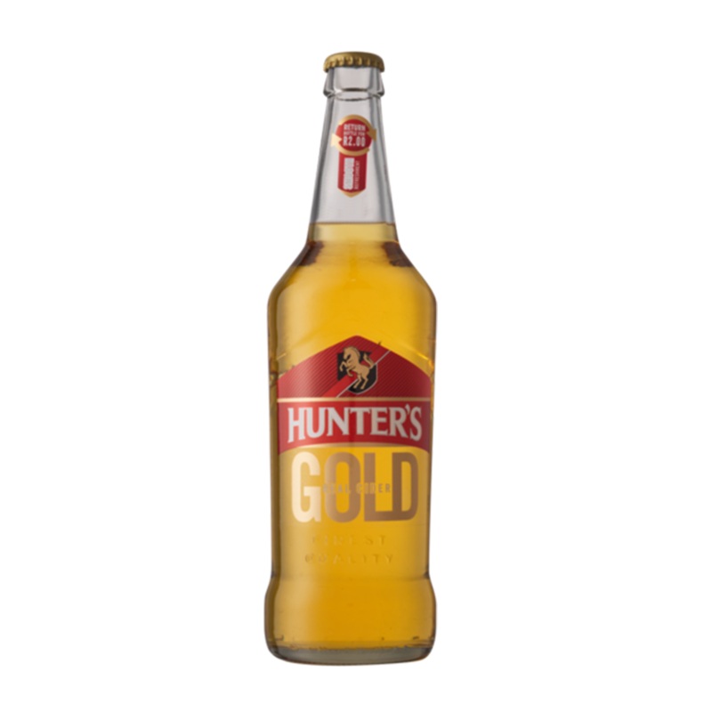 Hunters Gold Cider Bottle 33CL
