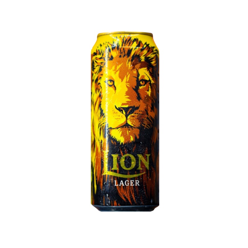Lion Lager Beer Can 50CL