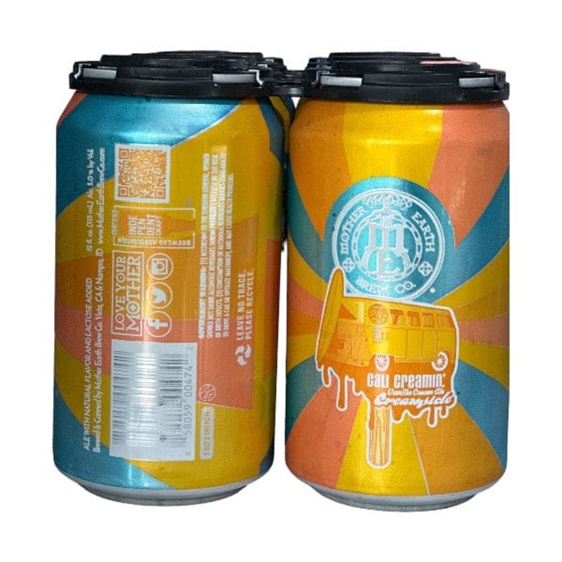 Mother Earth Cali Creamin Creamsicle Beer 6pk