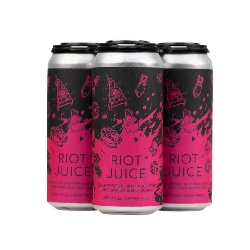Hidden Springs Riot Juice 16oz 4-Pack Can