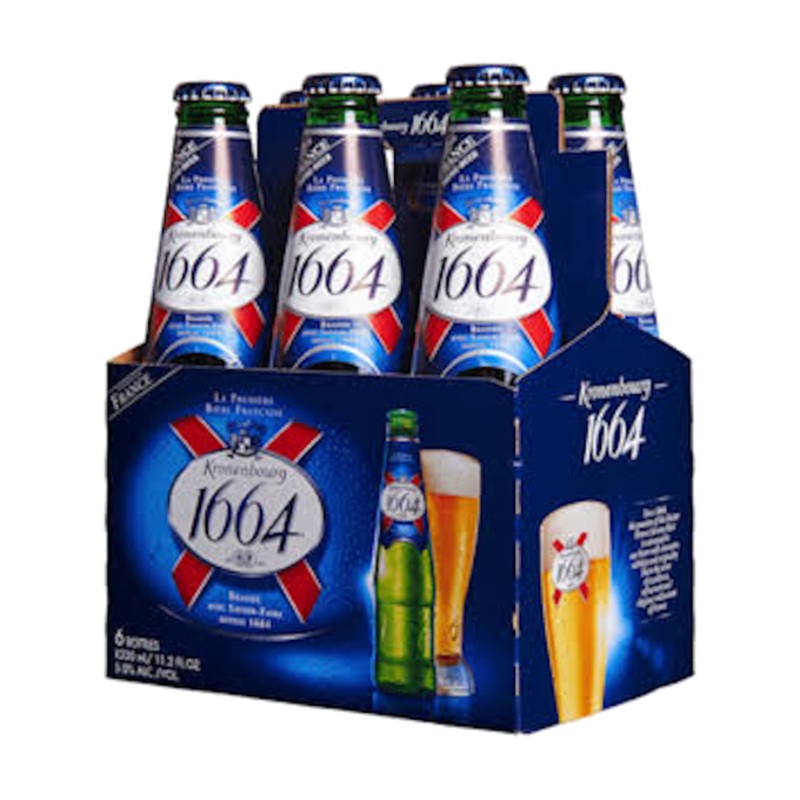 Kronenbourg 1664 11.2oz 6-Pack Bottle (DNO P4)
