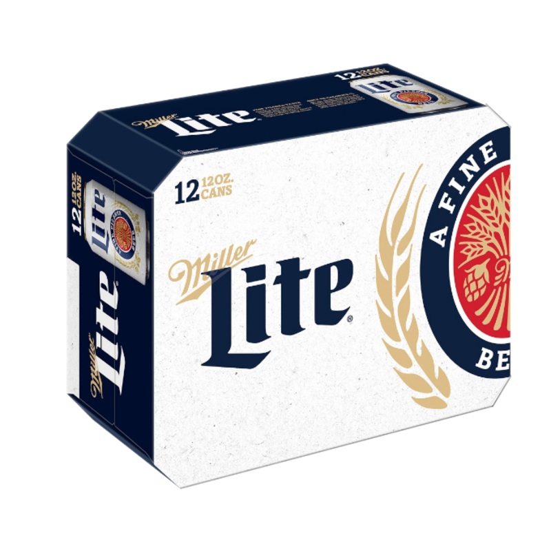 Miller Lite 12oz 12-Pack Can