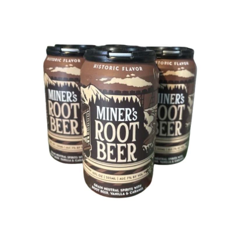 Nomad Miners Root Beer 355ml 4-Pack Can