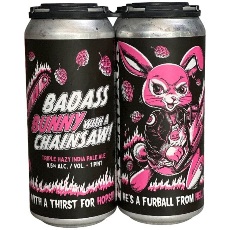 Paperback Badass Bunny IPA Beer