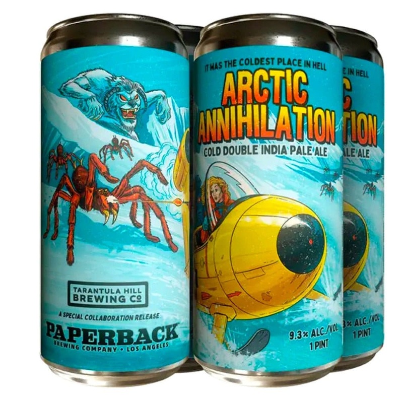 Paperback Tarantula Hill Brewing Arctic Annihilation Double IPA Beer
