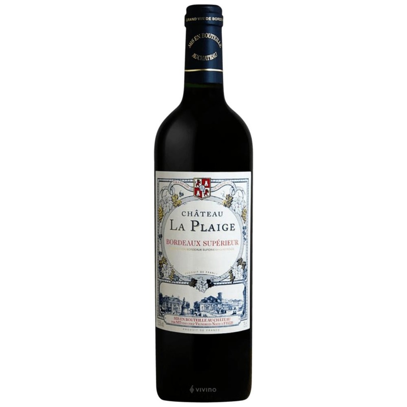 Chateau La Plaige Bordeaux Superieur 2023 750ml