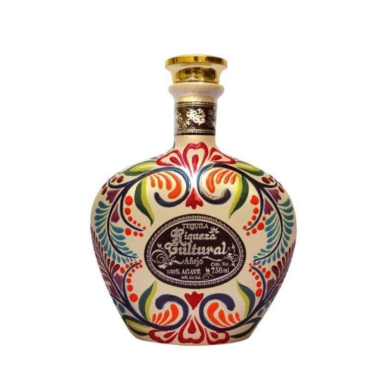 Riqueza Cultural C.asica Cermica Anejo Tequila 750mL