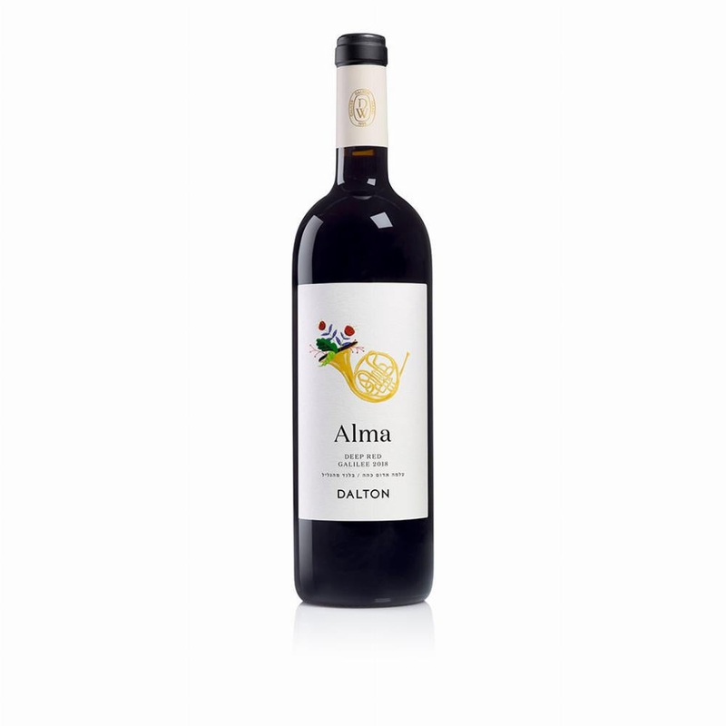 Dalton Alma Deep Red Rhone Blend Crimson Galilee Kosher 2021 750ml