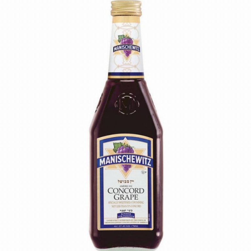 Manischewitz Concord Grape Kosher 750ml