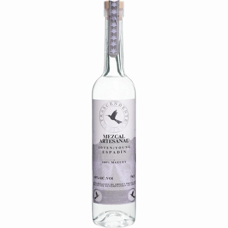 Mezcal Trascendente Espadin Joven Mezcal Artesanal 100 % Maguey  80 Proof 700ml