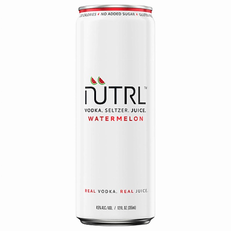 Nutrl Watermelon Vodka Seltzer 12oz