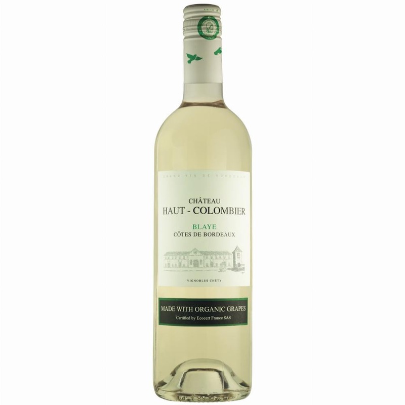 Chateau Haut-Colombier Blaye Cotes de Bordeaux Blanc 2023 750ml
