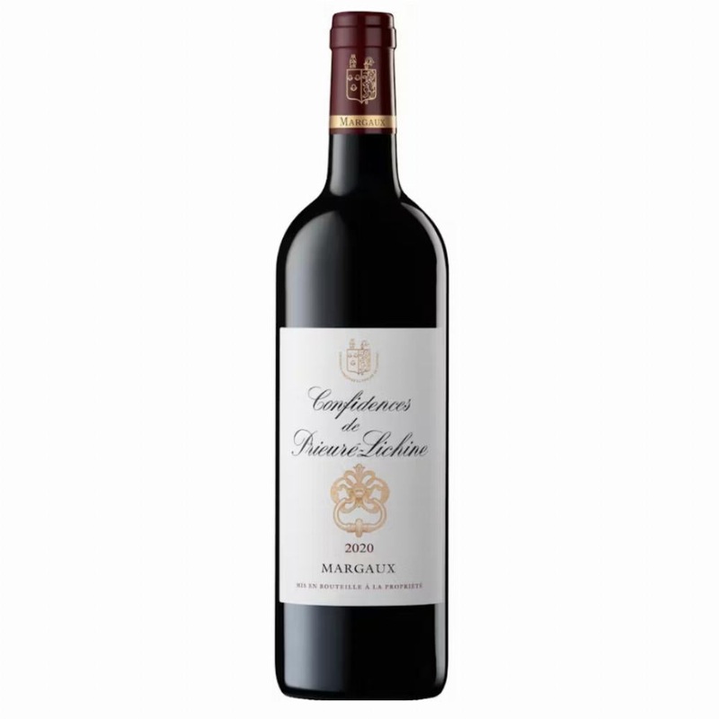 Confidences de Prieure Lichine 2nd Wine of Chateau Prieure Lichine Margaux 2020 750ml