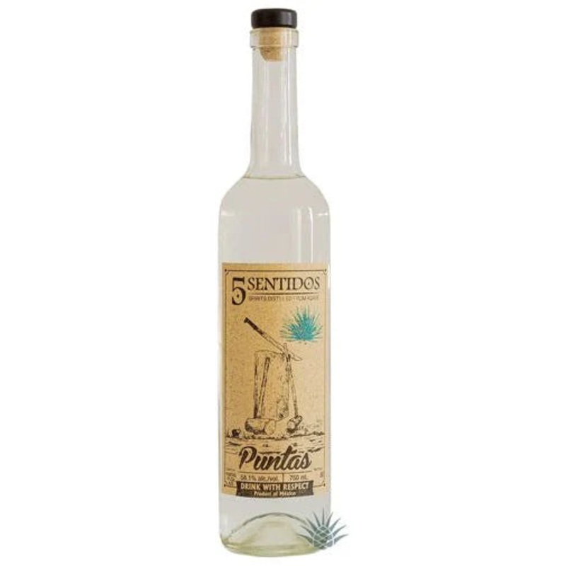 5 Sentidos Puntas Agave Spirit 750ml