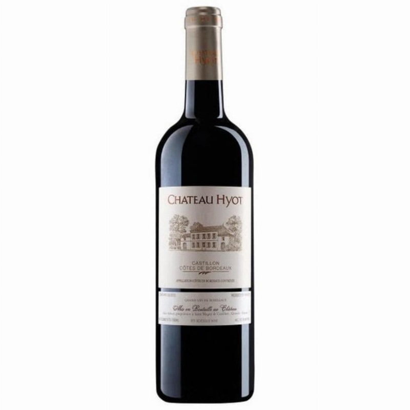Chateau Hyot Castillon Cotes de Bordeaux 2019 750ml