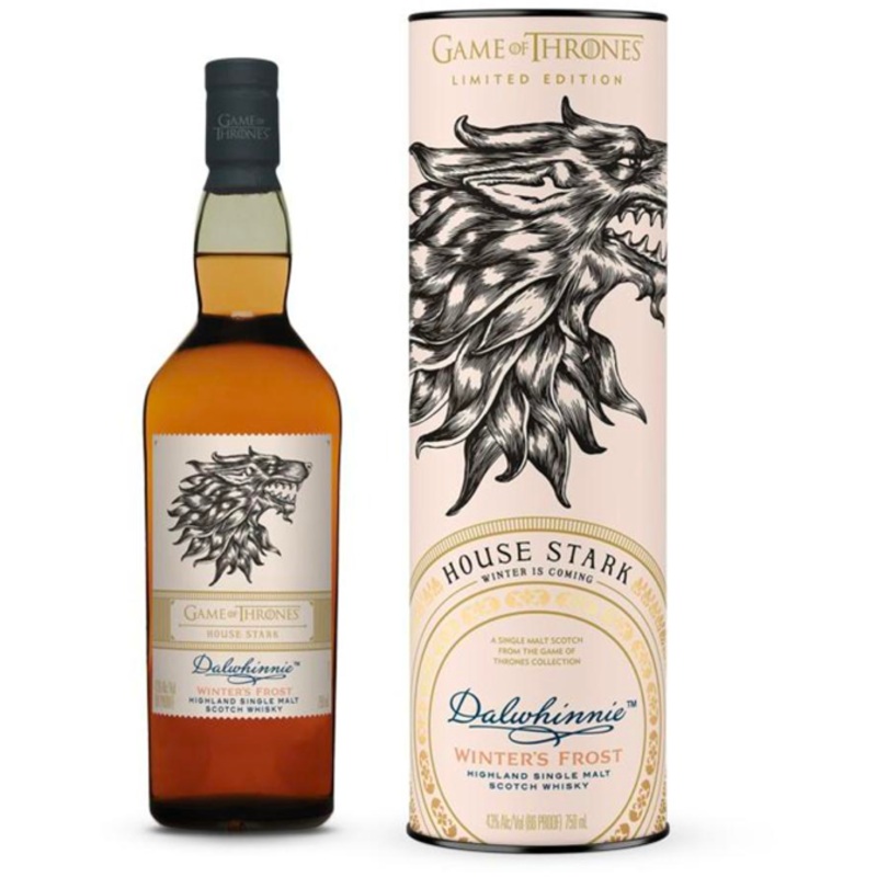 Game of Thrones House Stark Dalwhinnie Winters Frost Scotch Whisky