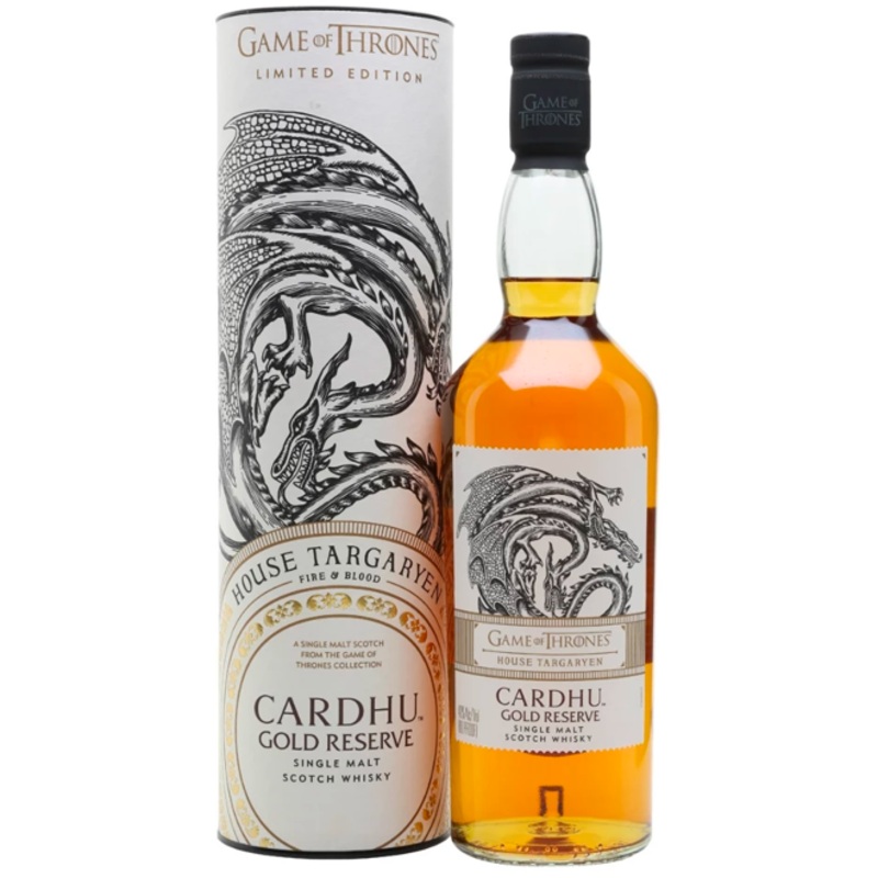 Game of Thrones House Targaryen Cardhu Gold Reserve