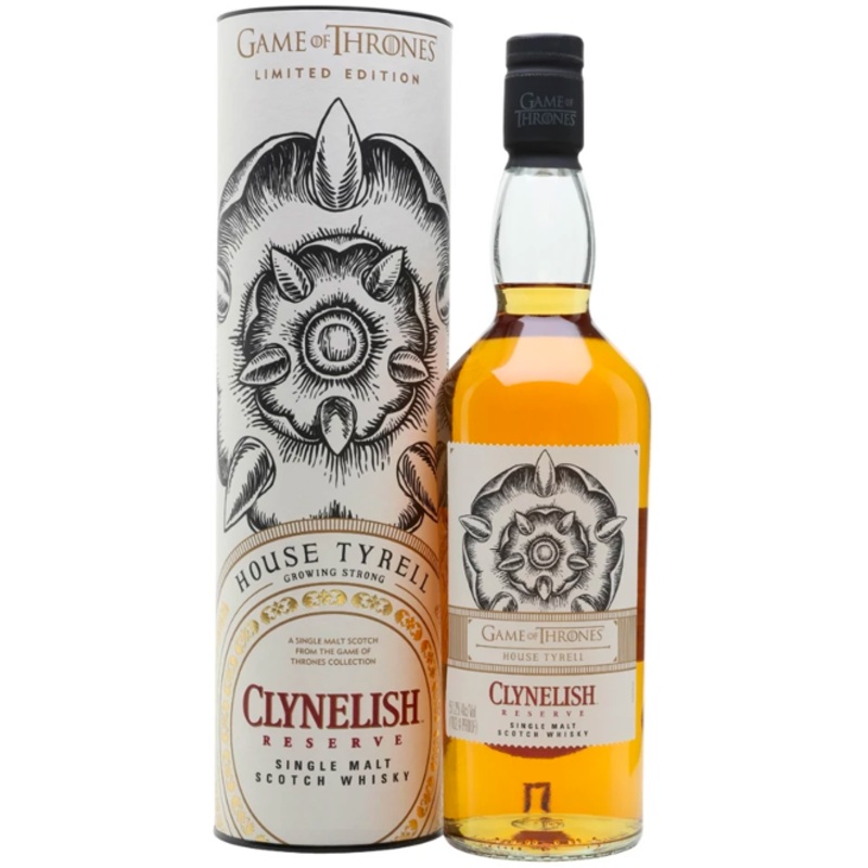 Game of Thrones House Tyrell Clynelish Reserve Scotch Whisky