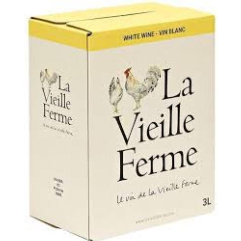 La Vieille Ferme BLANC BOXED WINE 3.0L WHITE BOXED
