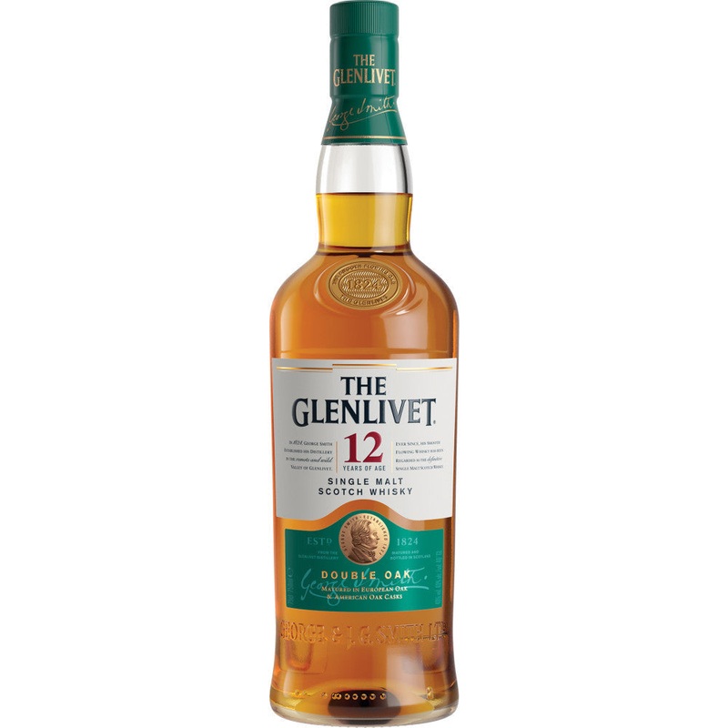 The Glenlivet 12 Year Old Single Malt Scotch Whisky