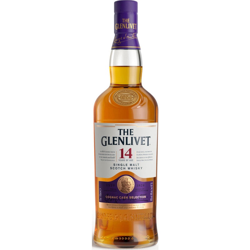 The Glenlivet 14 Year Old Single Malt Scotch Whisky