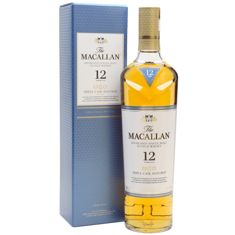 The Macallan Triple Cask Matured 12 Years Old