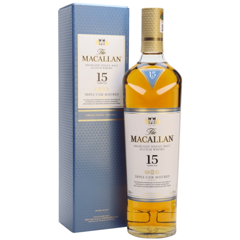 The Macallan Triple Cask Matured 15 Years Old