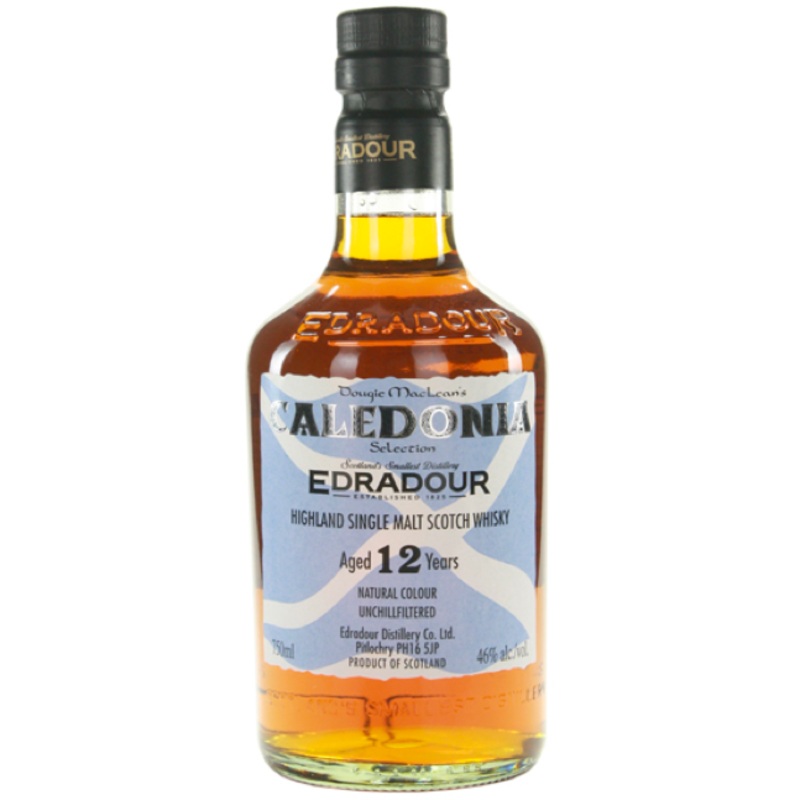 Edradour Distillery Caledonia Selection 12 Year Old Highland Single Malt Scotch Whisky