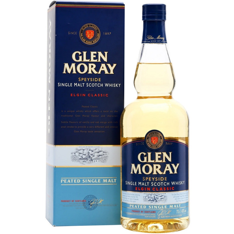 Glen Moray Classic Peated Single Malt Scotch Whisky