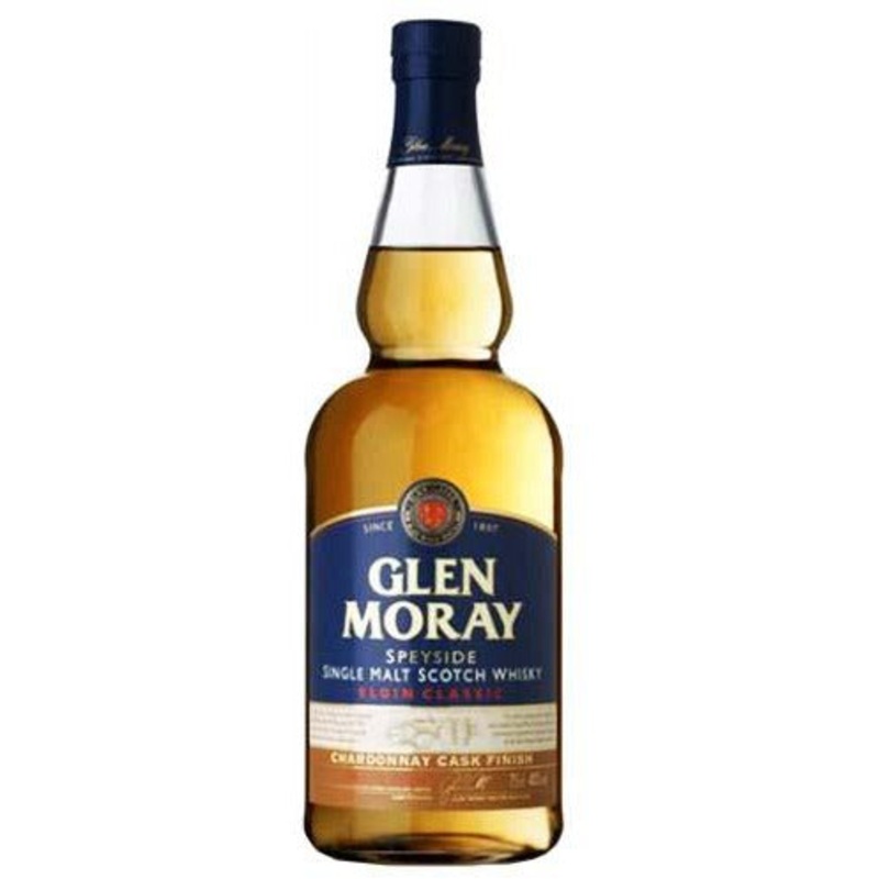 Glen Moray Elgin Classic Chardonnay Cask Finish Scotch Whiskey