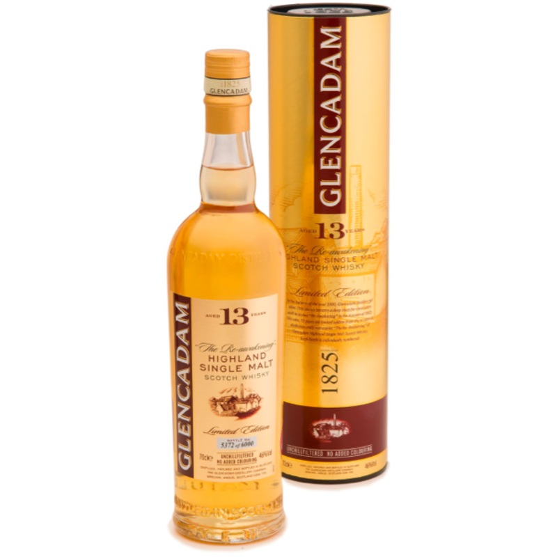 Glencadam 13 Year Old Single Malt Scotch Whisky The Re-Awakening