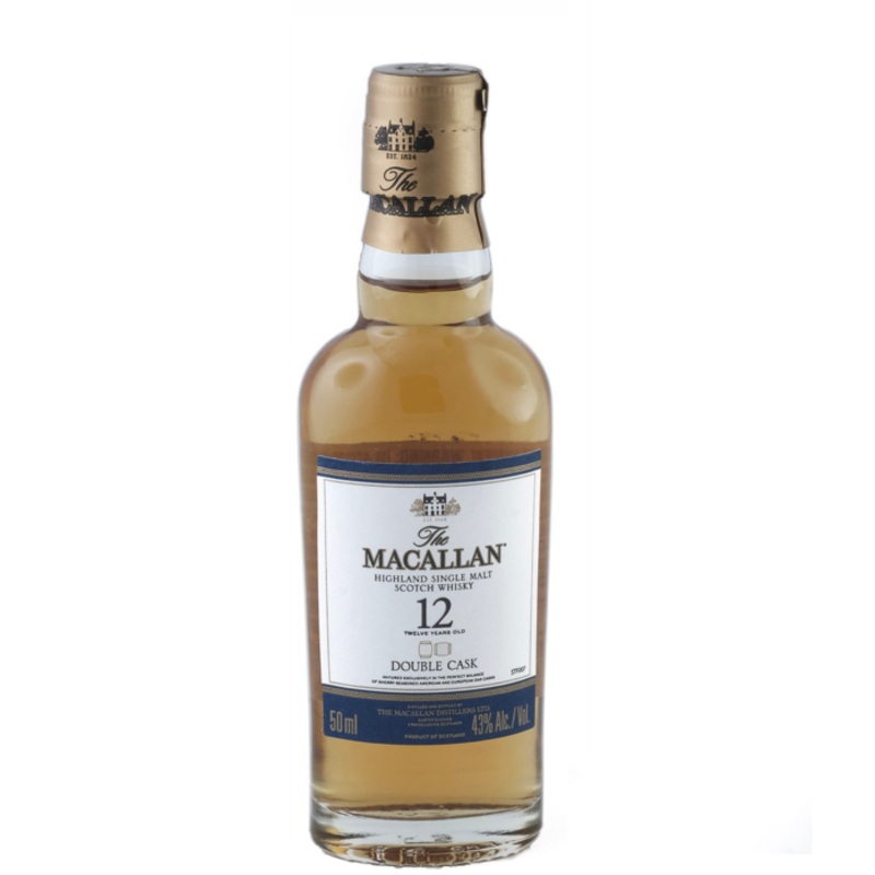 Macallan 12 Year Double Cask Scotch Shot 50ml 4 Pack