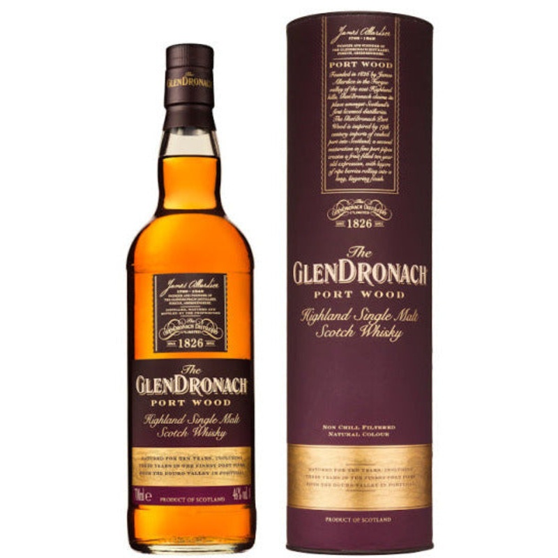 The GlenDronach 10 Year Old Portwood Finish Highland Single Malt Scotch Whisky