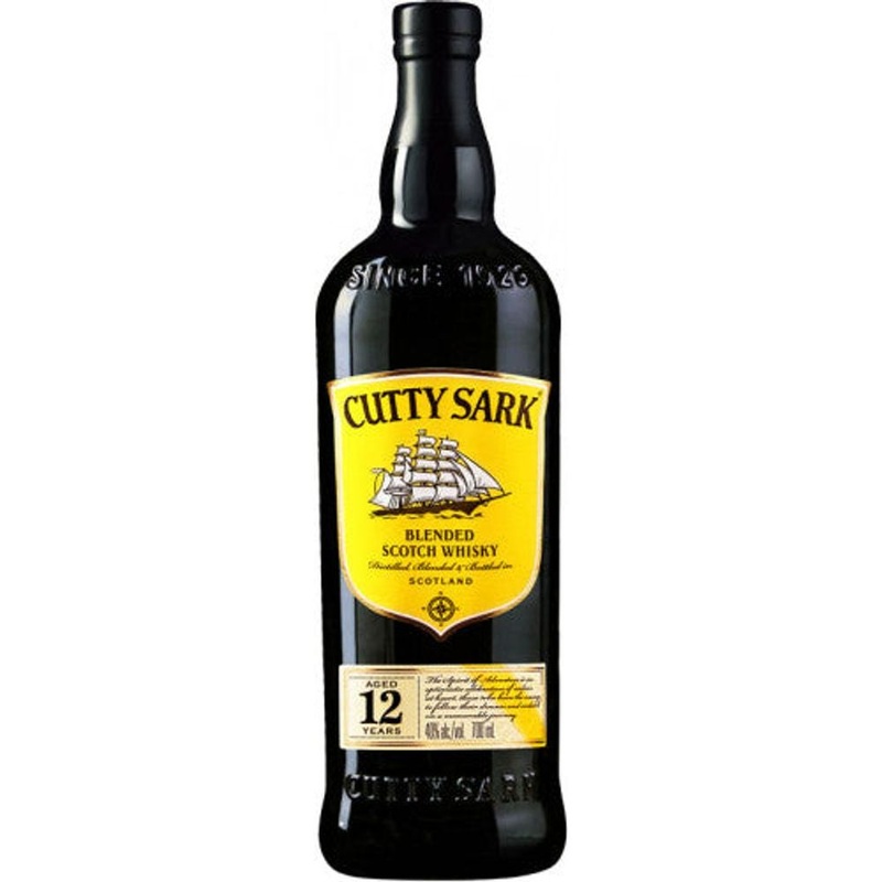 Cutty Sark 12 Year Old Blended Scotch Whisky