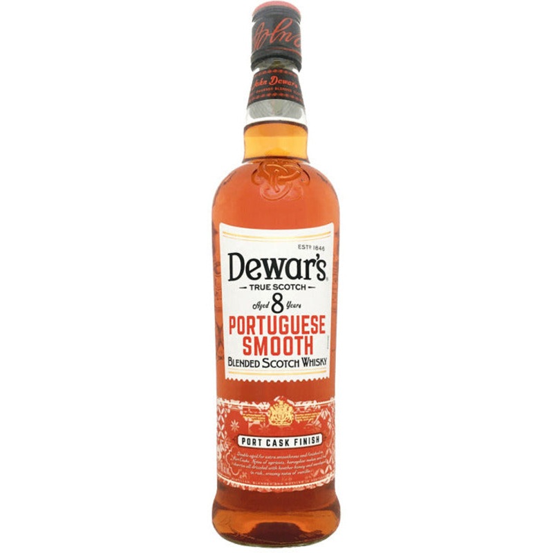 Dewar's Blended Scotch Portuguese Smooth Port Cask Finish 8 Yr