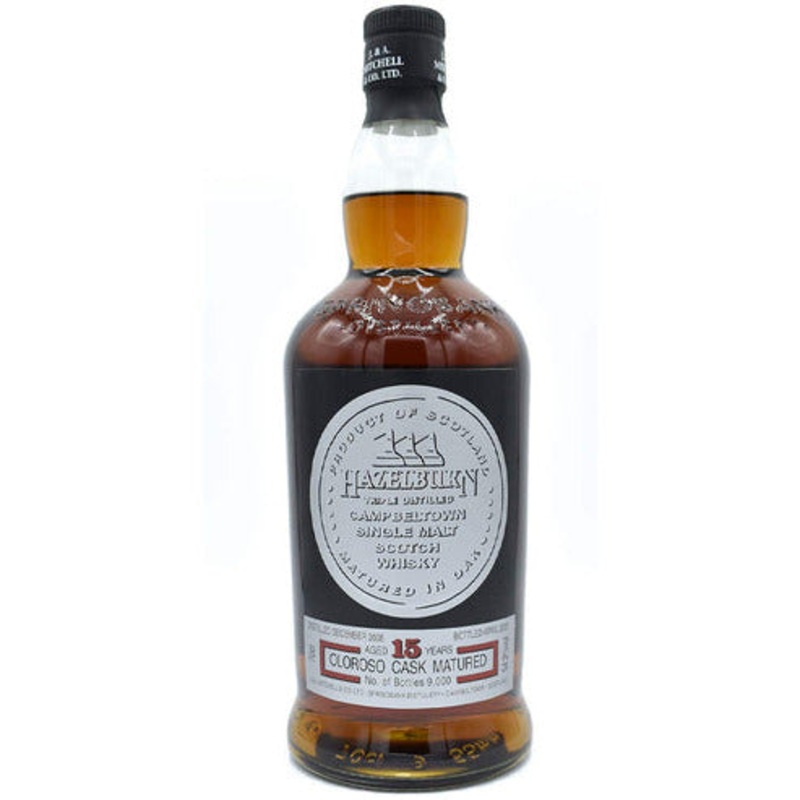 Hazelburn Sherry Wood 15 Year Old Oloroso Cask Matured Scotch Whisky