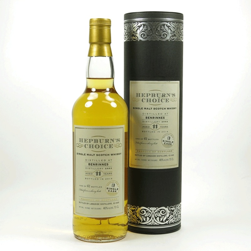 Hepburn's Choice Single Malt Whisky 11 Year 700ml